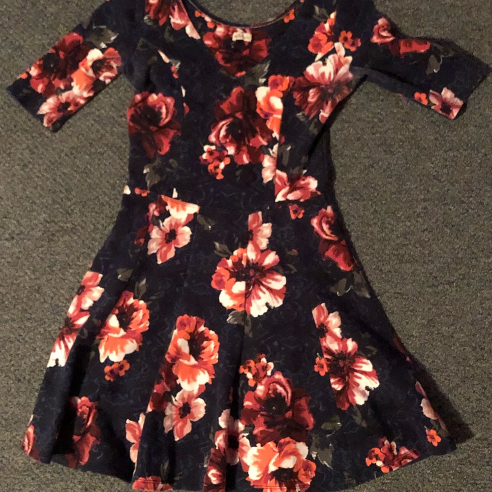 Hollister brand, floral print dress